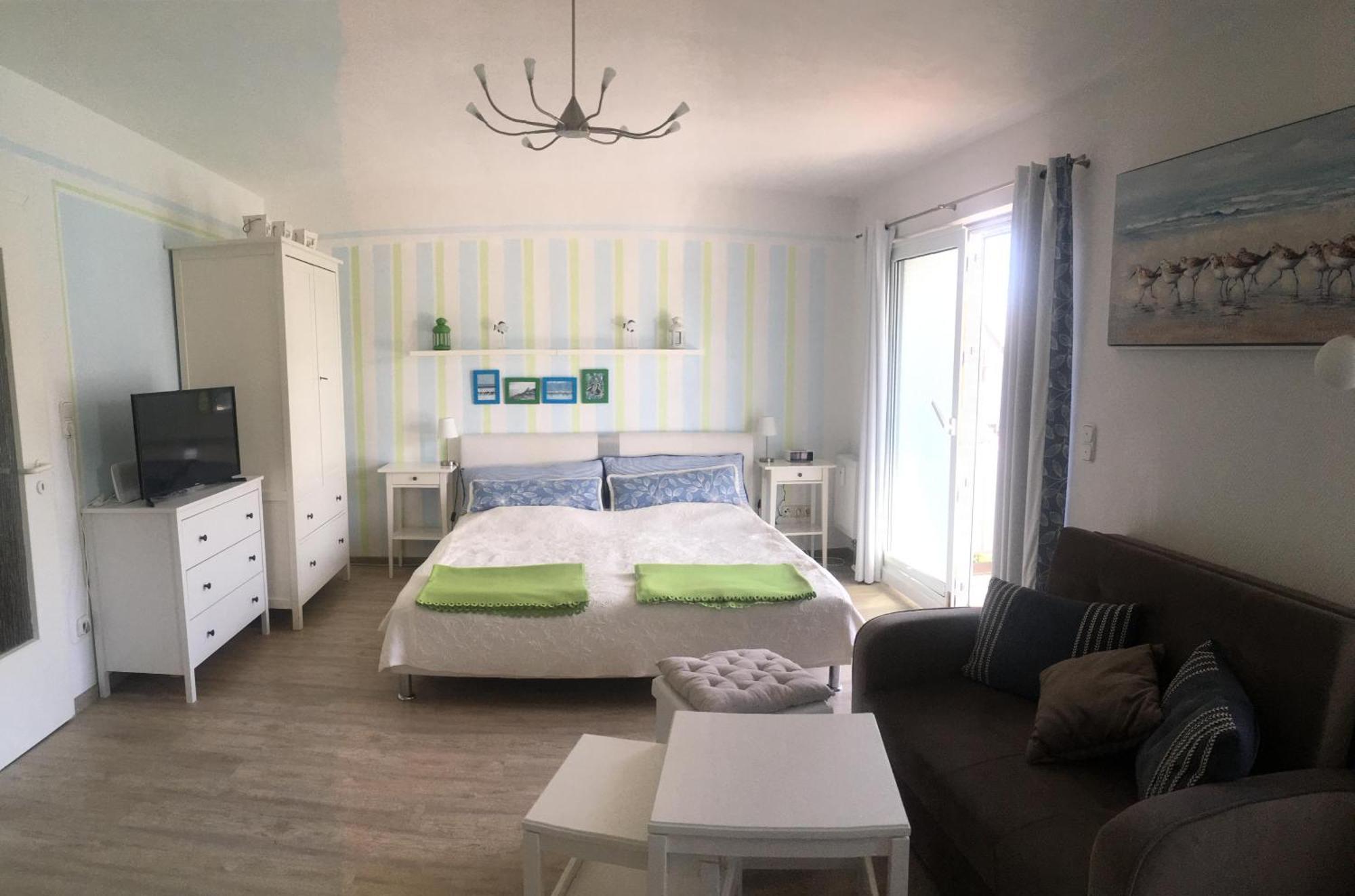 Studio 8 Im 1 Og Haus Stranddistel, Schones Studio Fur 2 Personen In Zingst, Hund Erlaubt Exterior foto